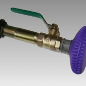 Душ летний в сборе Zn кран сгон 105 мм.