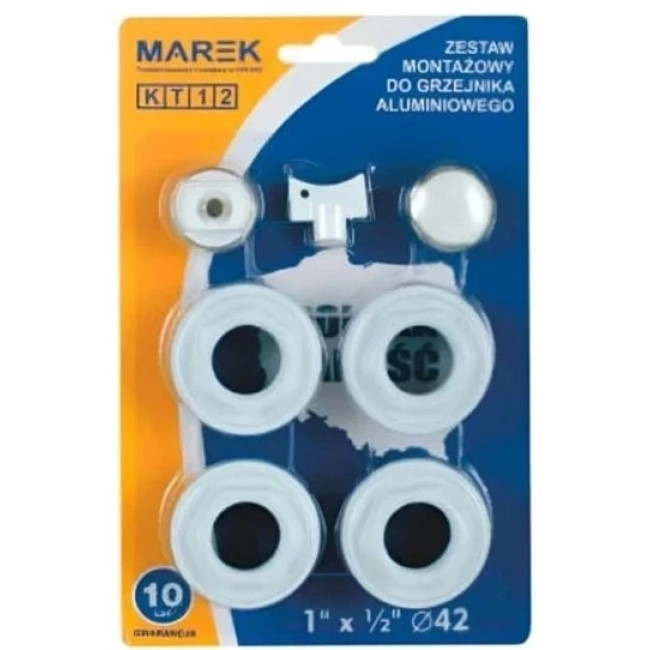 Комплект футорок 1'х1/2' до секційних радіаторів MAREK (25) Комплект футорок 1'х1/2' до секційних радіаторів MAREK (25)