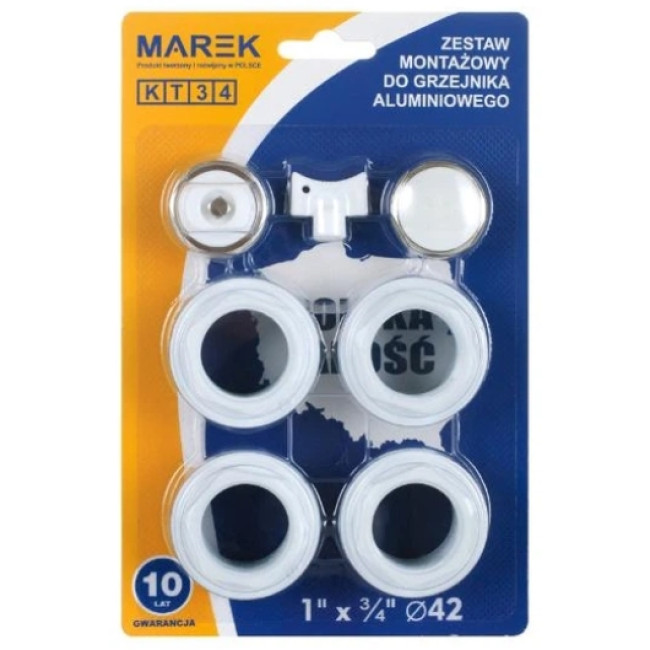 Комплект футорок 1'х3/4' к секционным радиаторам MAREK (25)