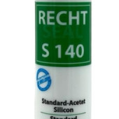 Силіконовий білий універсальний герметик 'Recht'