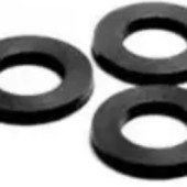 Прокладка резиновая 1/2 тонкая для шланга (18.5*10.6*2) (завод) (100шт) Прокладка резиновая 1/2 тонкая для шланга (18.5*10.6*2) (завод) (100шт)