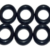 Прокладка резина М10 (10*1,9) на шланг (кольцо) (100шт) Прокладка резина М10 (10*1,9) на шланг (кольцо) (100шт)