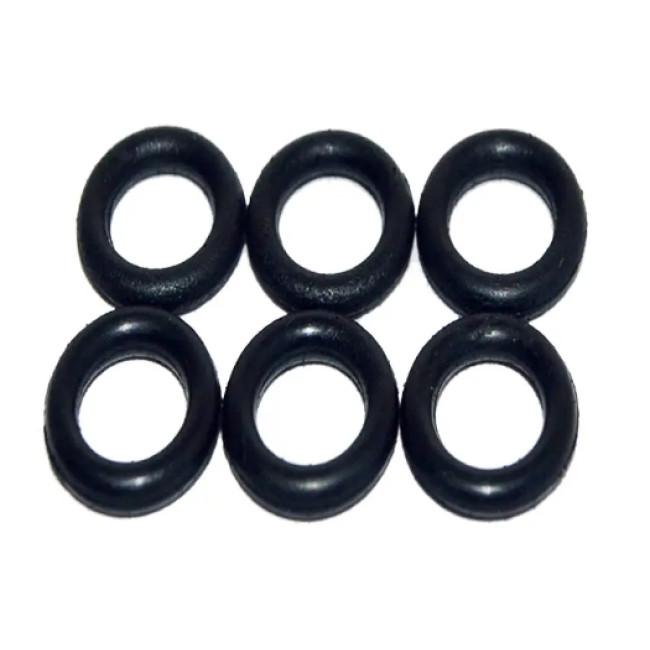 Прокладка резина М10 (10*1,9) на шланг (кольцо) (100шт) Прокладка резина М10 (10*1,9) на шланг (кольцо) (100шт)