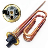 Тен фланцевый SHS 2000 W гнутый (М6 анод) (1/50 шт) Тен фланцевый SHS 2000 W гнутый (М6 анод) (1/50 шт)