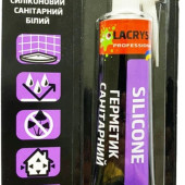LACRYSIL Герметик силиконовый санитарный белый 50г LACRYSIL Герметик силиконовый санитарный белый 50г