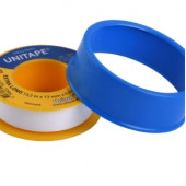 Лента ФУМ Unitape 12х12х0,075+10%плотн.0,35г/см3(катушка) Лента ФУМ Unitape 12х12х0,075+10%плотн.0,35г/см3(катушка)