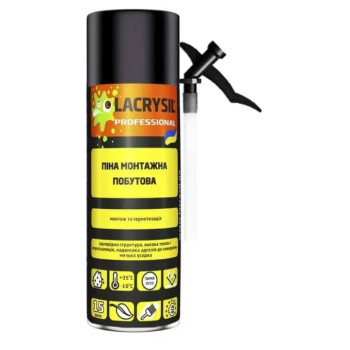 LACRYSIL Пена Монтажная бытовая 320мл