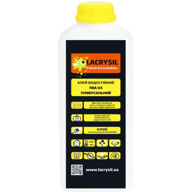 LACRYSIL Клей ПВА D3 150 г