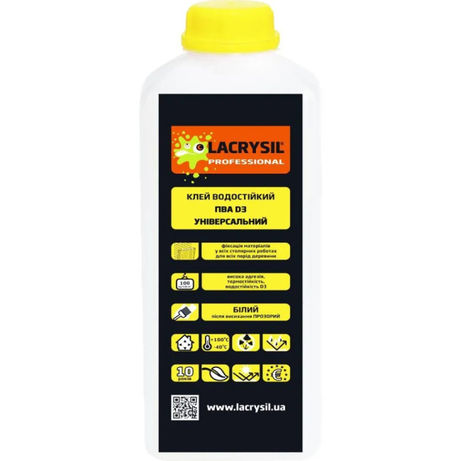 LACRYSIL Клей ПВА D3 0,4 кг