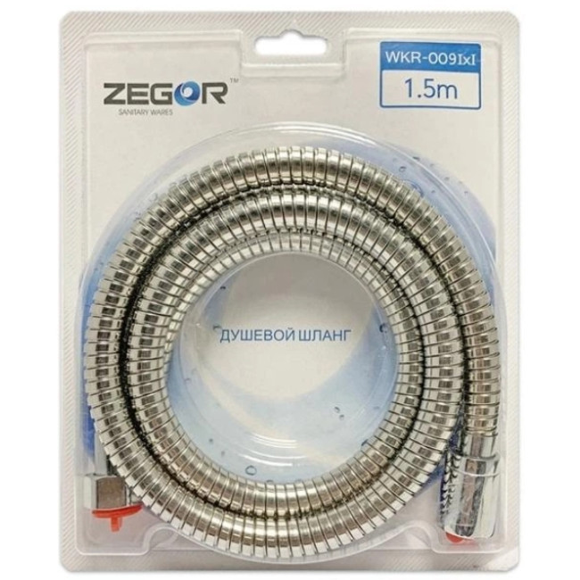 Шланг для душу WKR-009 I * I 150cm ZEGOR Шланг для душу WKR-009 I * I 150cm ZEGOR