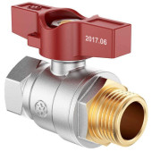 Кран кул.'бабочка' MIRAYA PN40 25 1' НВ