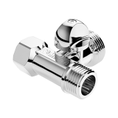 Кран кул. Т-подібний д/підкл.MIRAYA 1/2'х3/4'х1/2'