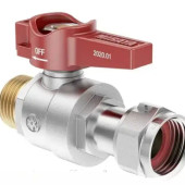 Кран с НГ 'флажок' MIRAYA PN25 20 3/4' НВ