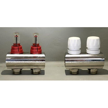 Колекторний блок із витратомірами QS-1831 ZEGOR 2