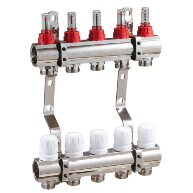 Коллекторный блок с расходомерами QS-1851 ZEGOR