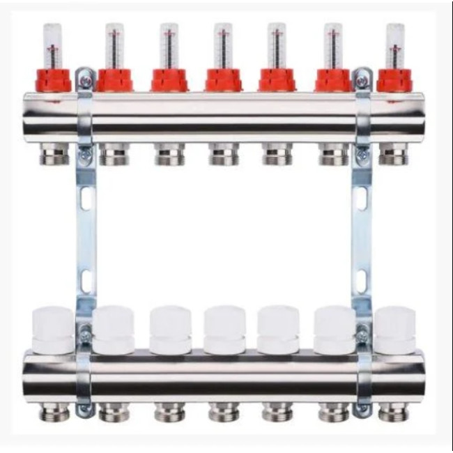 Коллекторный блок с расходомерами QS-1871 ZEGOR