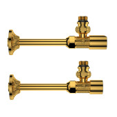 Набор углового радиаторного вентиля с удлинителем MIRAYA LOTUS