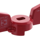 Красная ручка для шарового крана MIRAYA серии B